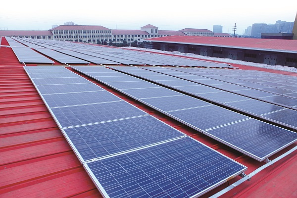 CECEP’s 2MW grid-connected rooftop PV power project in Jiangyin, Jiangsu Province 